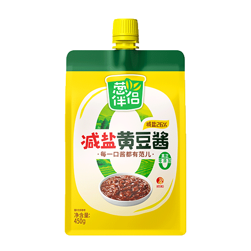 蔥伴侶減鹽黃豆醬