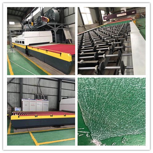 西安林總鋼化爐調(diào)試成功，3.5毫米鋼化